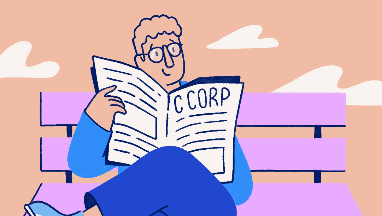 What a C Corporation is, how to form one, and its benefits/advantages compared to other business entity types.